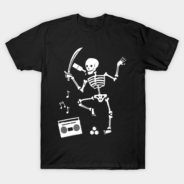 Pirate Radio - 106.1 The Shanty - White Variation T-Shirt by InflictDesign